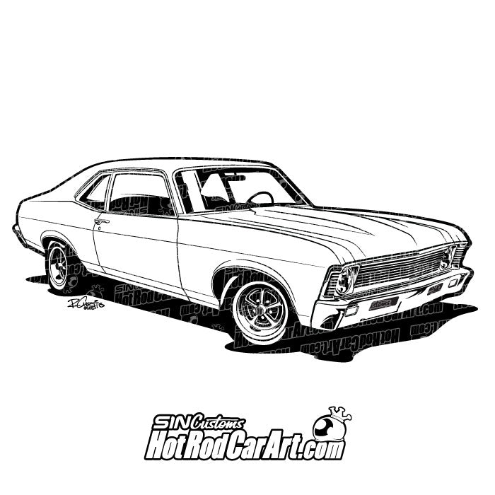 001815-TRN-001_1969 Chevy Nova_Clip Art