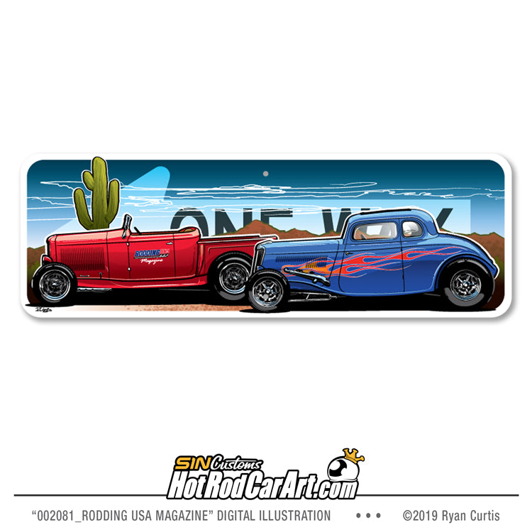 Custom Illustrated Sign