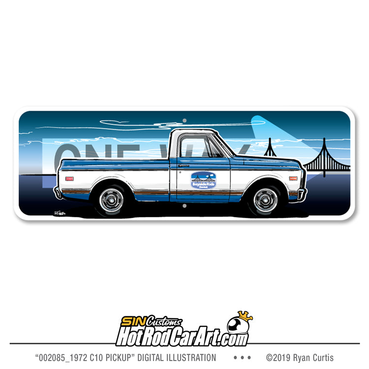 Custom Illustrated Sign