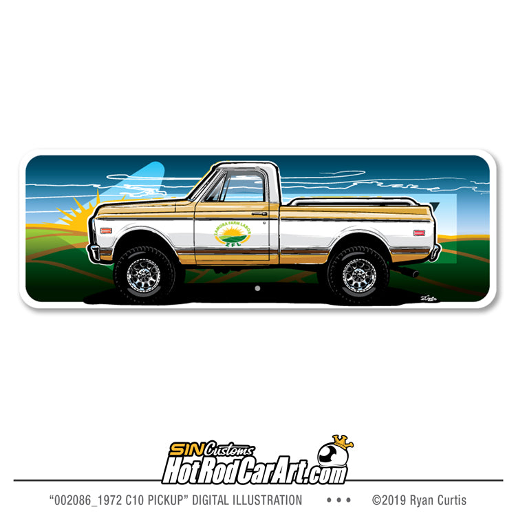 Custom Illustrated Sign