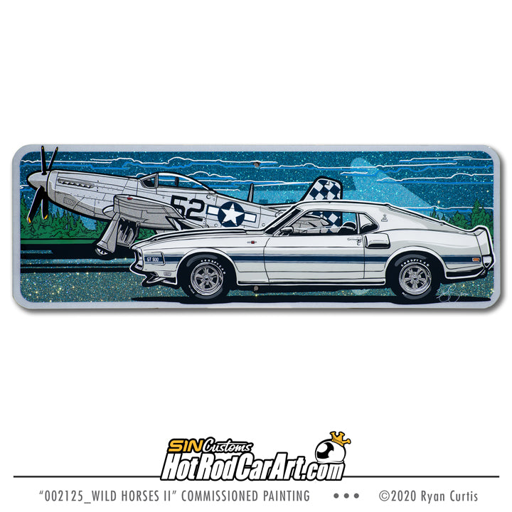 Hand Painted Aluminum Road Sign