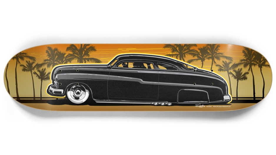 1950 Custom Merc - Skateboard