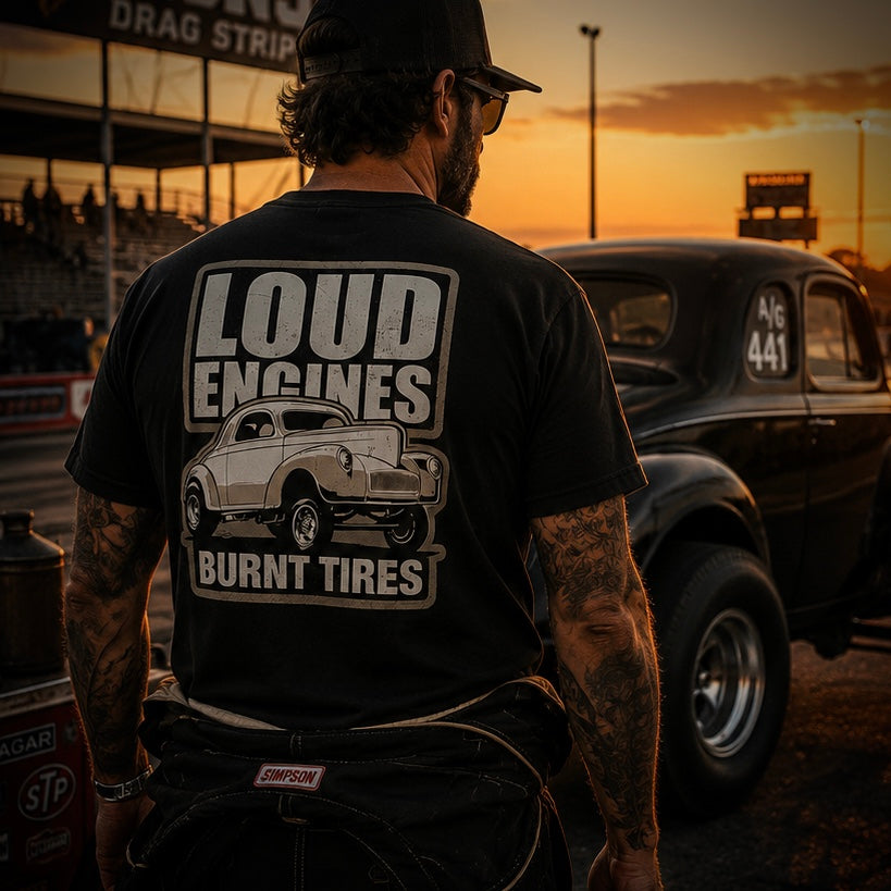 SIN Customs-Loud Engines T Shirt