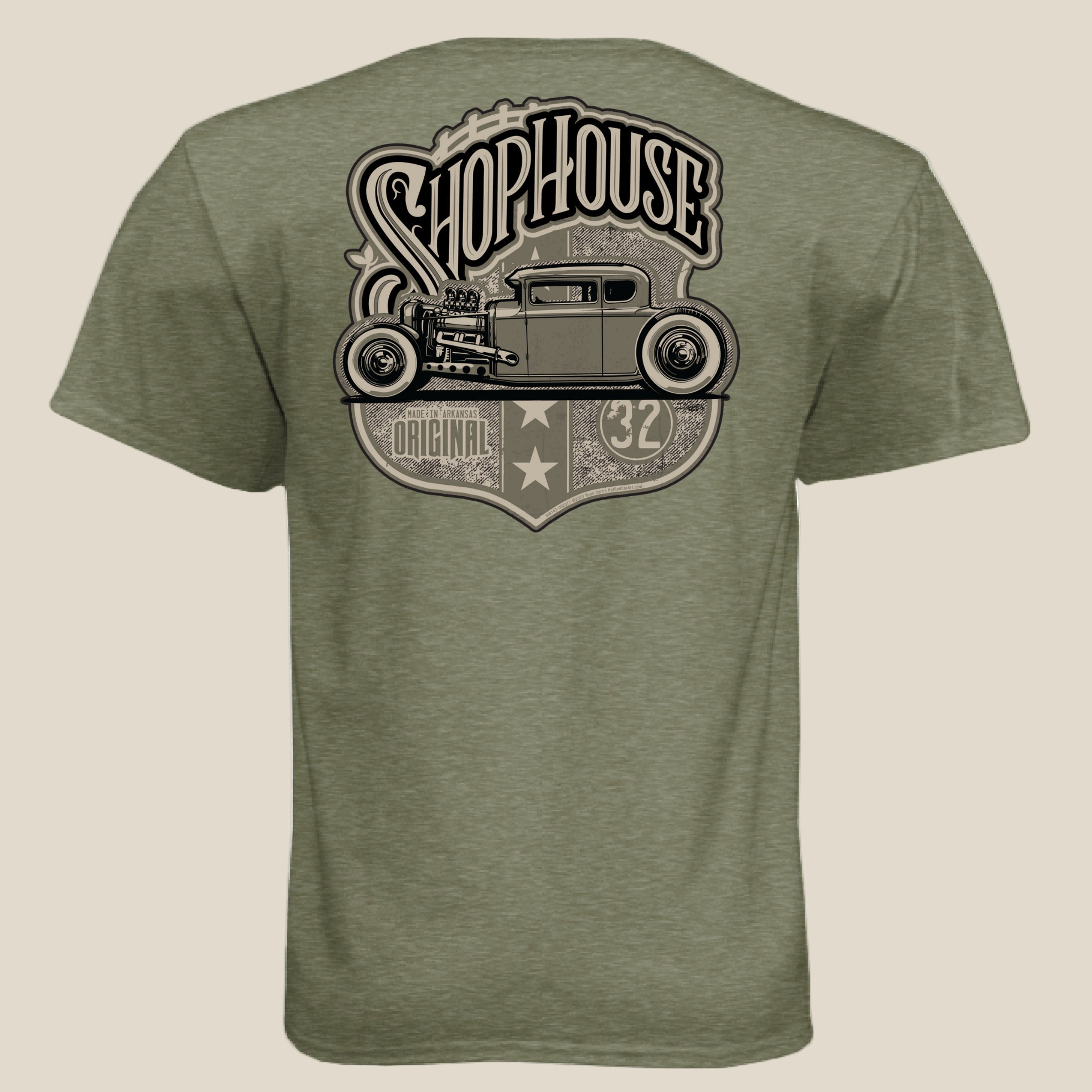 MILITARY GREEN - BACK