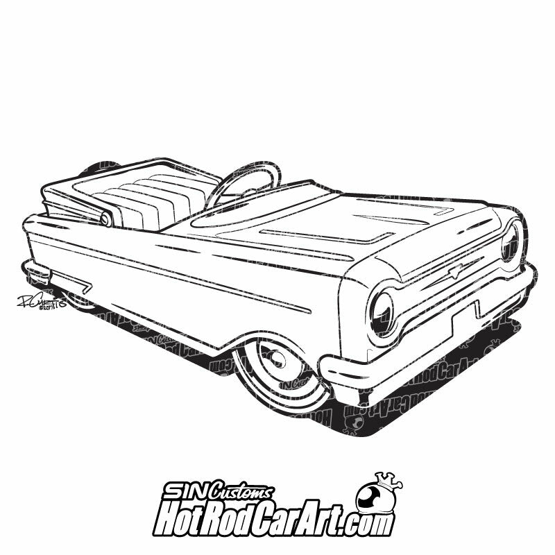 001292_TRN-0001_MF 503 Pedal Car-Clip Art