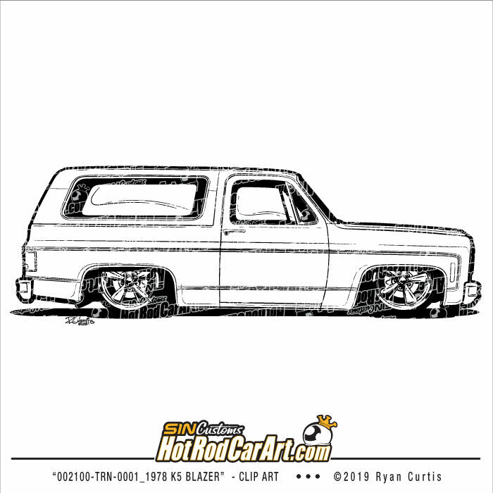 002100-TRN-0001_1978 K5 Blazer - Clip Art