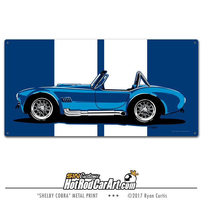 Shelby Cobra - Metal Print