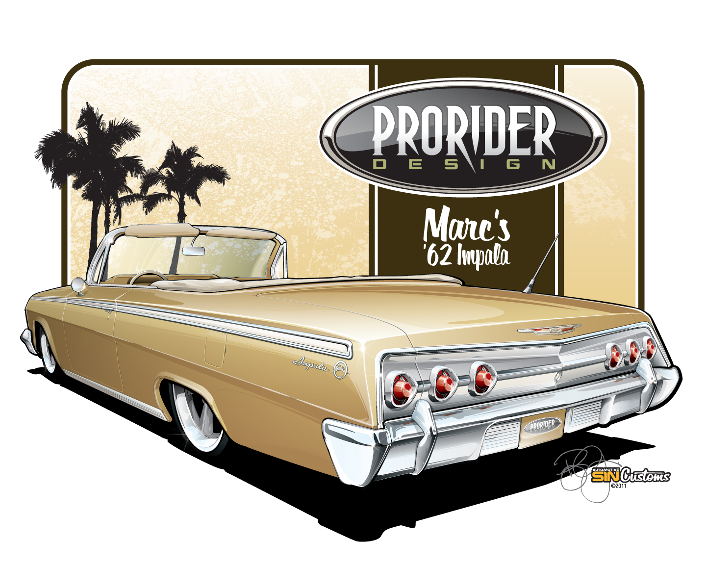 Vehicle Rendering - 1962 Chevrolet Impala