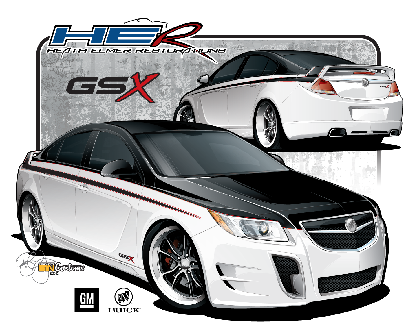 Vehicle Rendering - 2012 Buick Regal GSX Concept