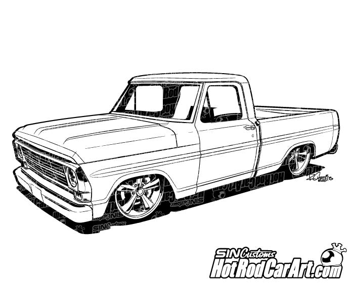 001888_1969 Ford-F100_Clip-Art