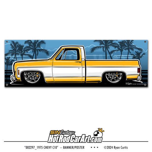 002297_1975 Chevy C10 - Banner/Poster
