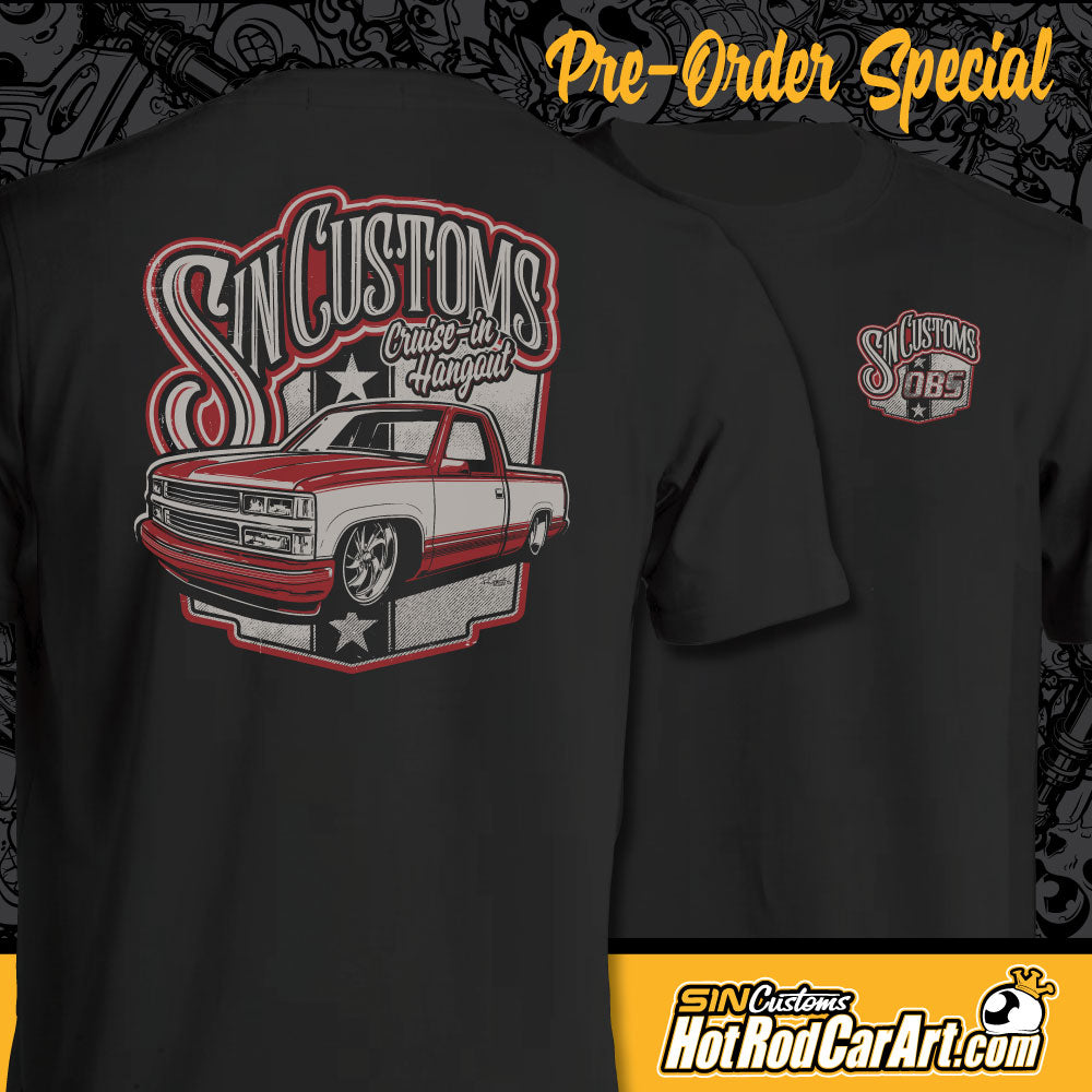 SIN Customs OBS Lifestyle - T-Shirt