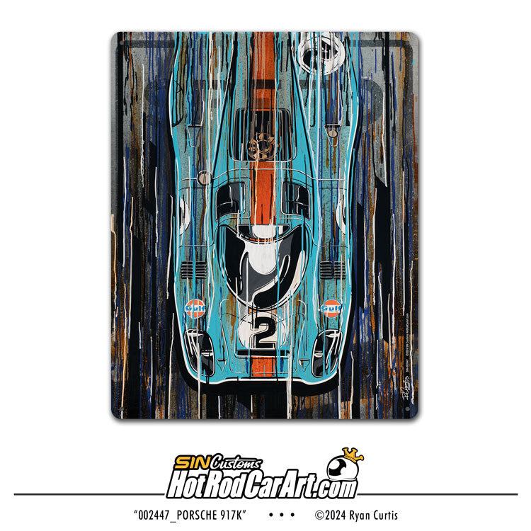 Porsche 917K -- Metal Print Sign