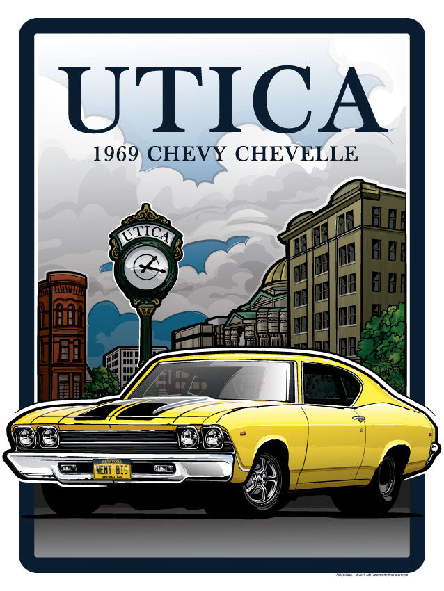 Digital illustration - Utica – Chevelle Legacy