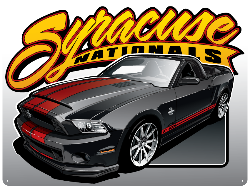 Digital illustration - Synacue Nationals – GT500