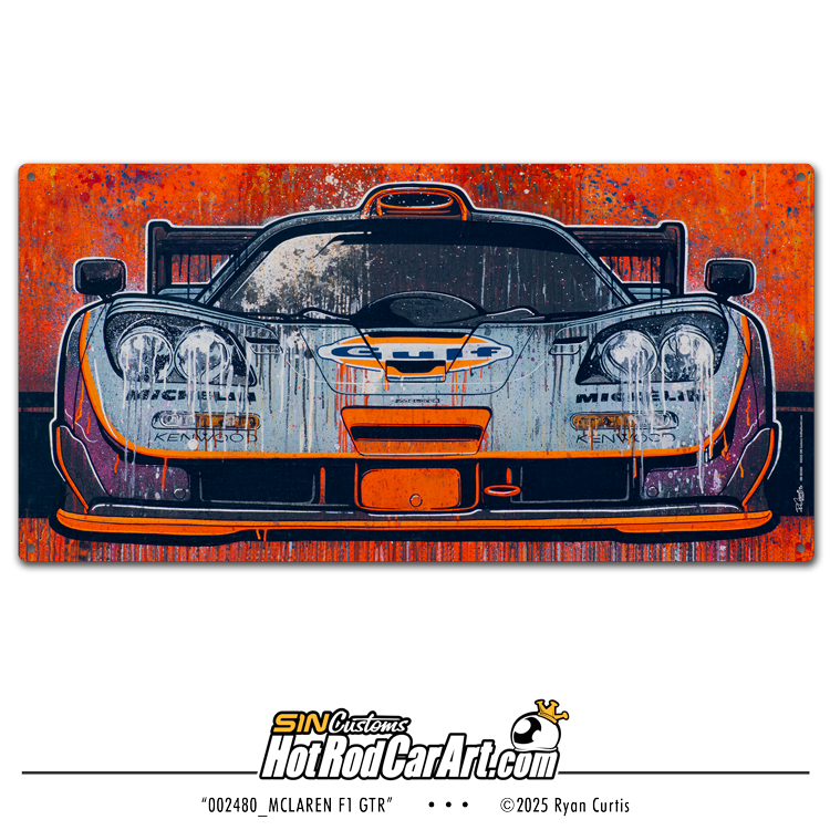 Serafina – The Inferno Line -- Metal Print Sign