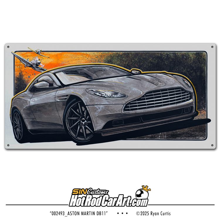 Madeleine – Silver Sovereign -- Metal Print Sign