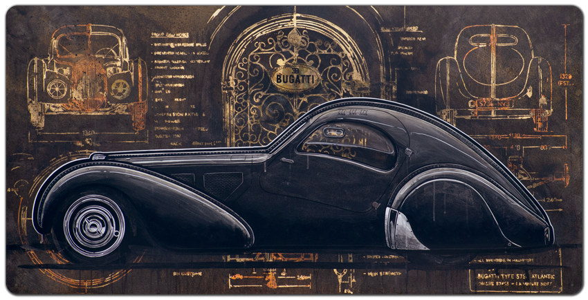 Noire - The Lost Atlantic -- Limited Edition Prints