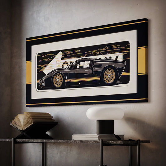 "Carolyn" Ford GT40 - Original Painting