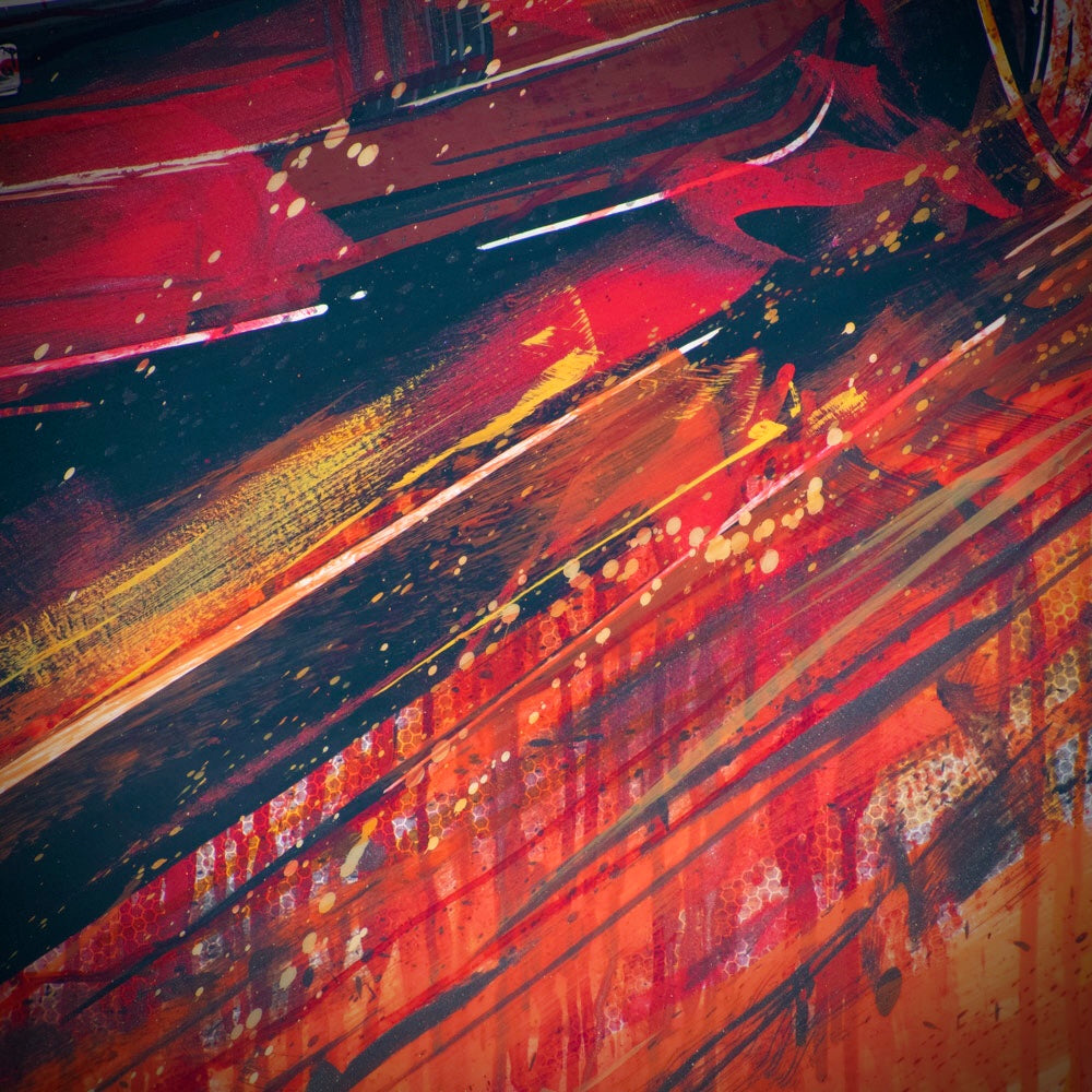 Autumn Porsche 930 - Original Painting