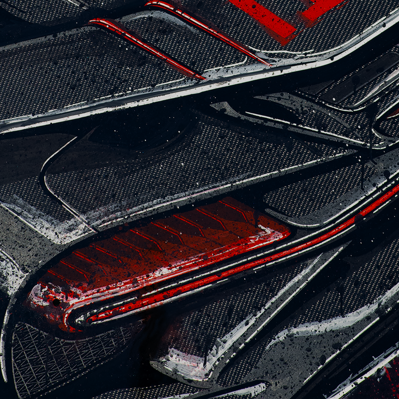 Ravena – Carbon Vengeance - Original Painting