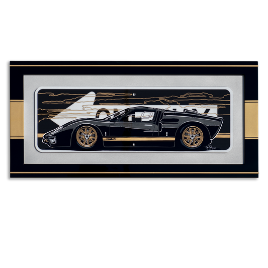 "Carolyn" Ford GT40 - Automotive Fine Art