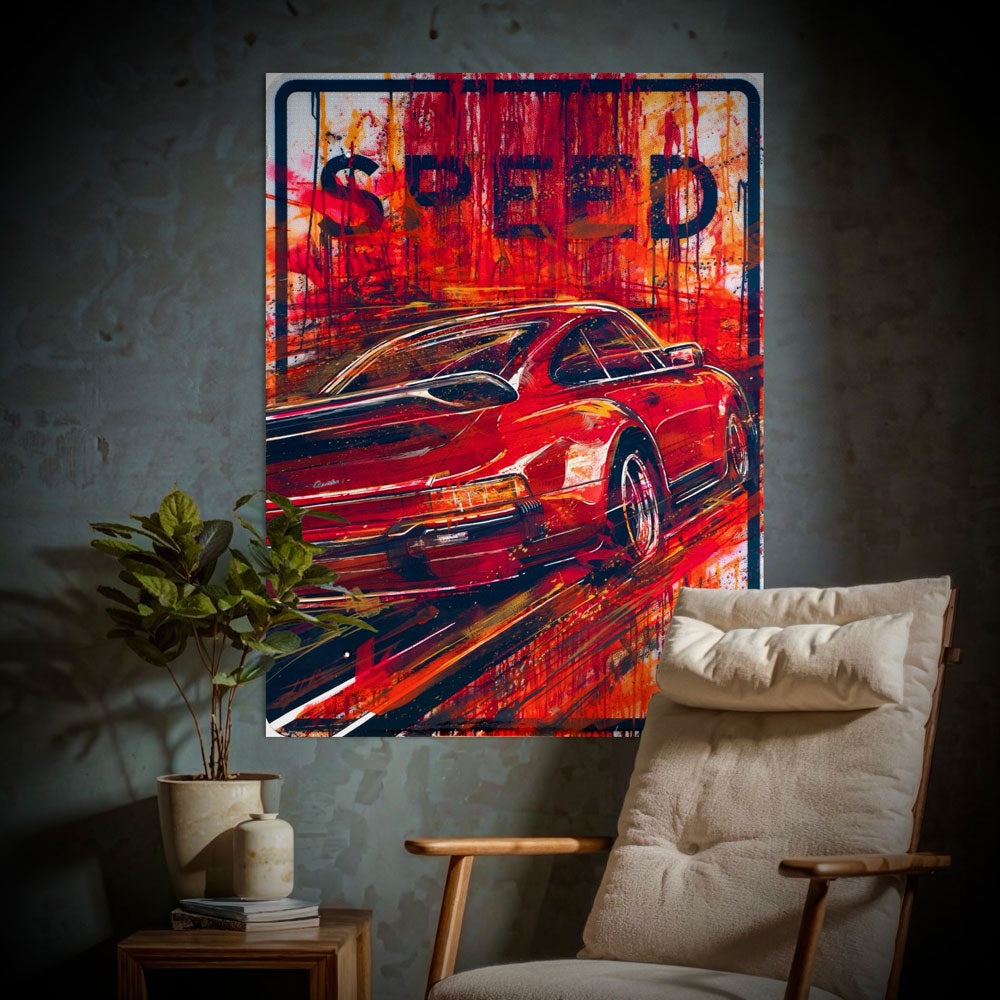 Autumn Porsche 930 - Original Painting