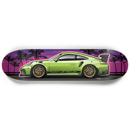 Porsche 911 GT3 RS - Custom Skateboard