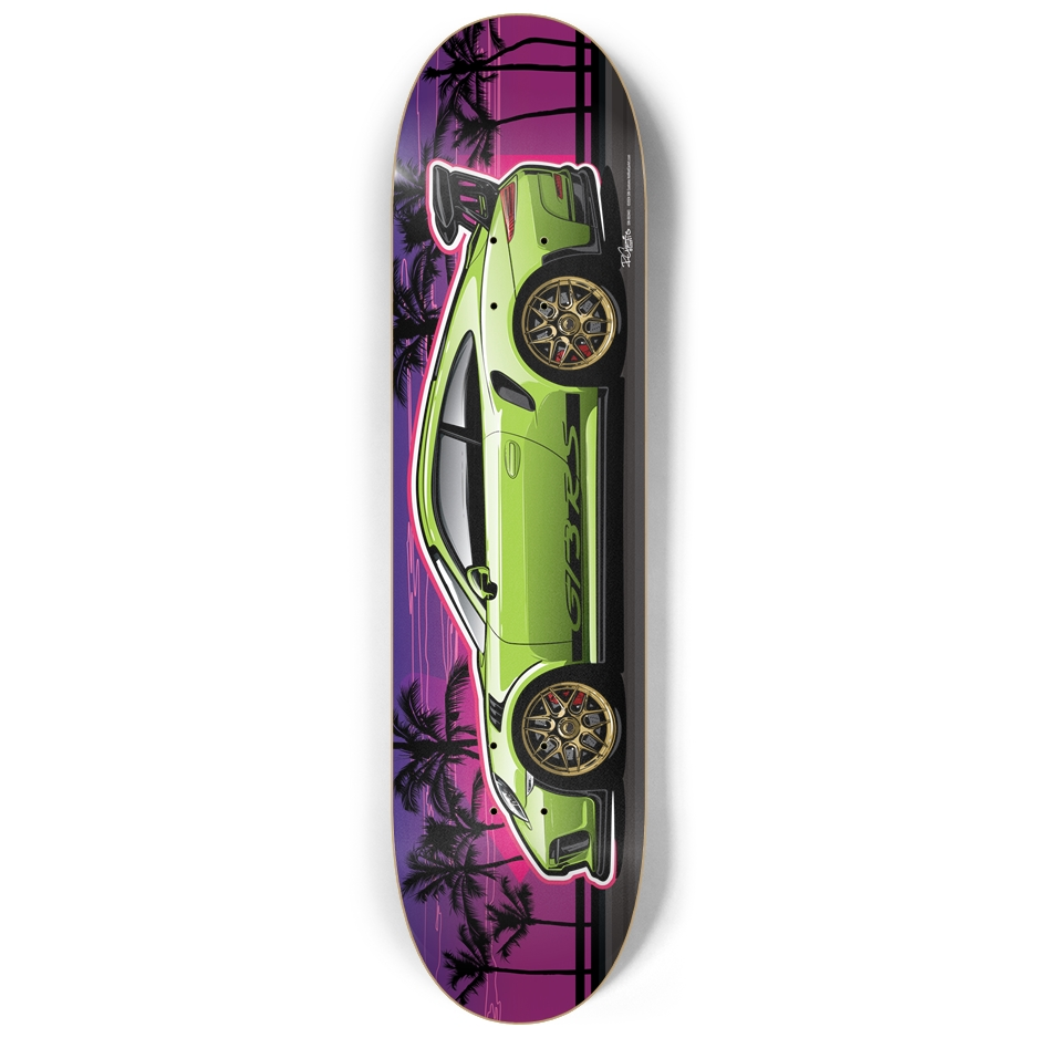 Porsche 911 GT3 RS - Custom Skateboard