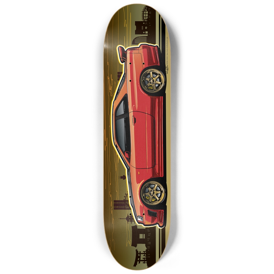 Nissan Skyline R34 Skateboard