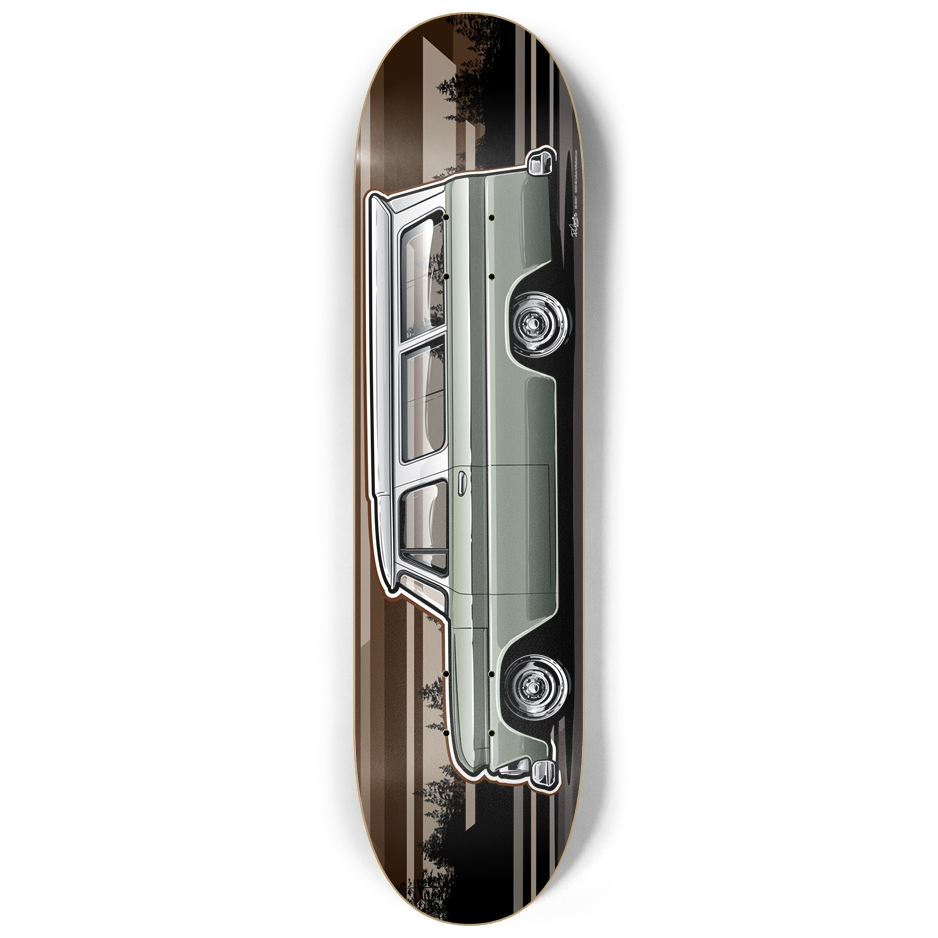 1966 Chevy Suburban Panel - Custom Skateboard