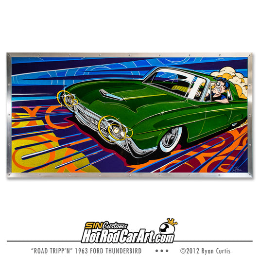 1963 Thunderbird Road Tripp'n - Original Painting
