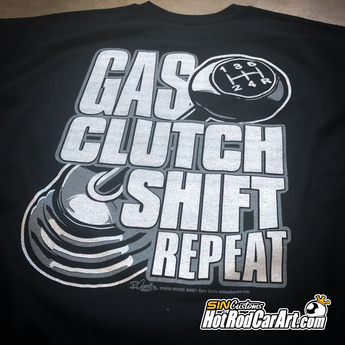 Gas Clutch Shift - T-Shirt